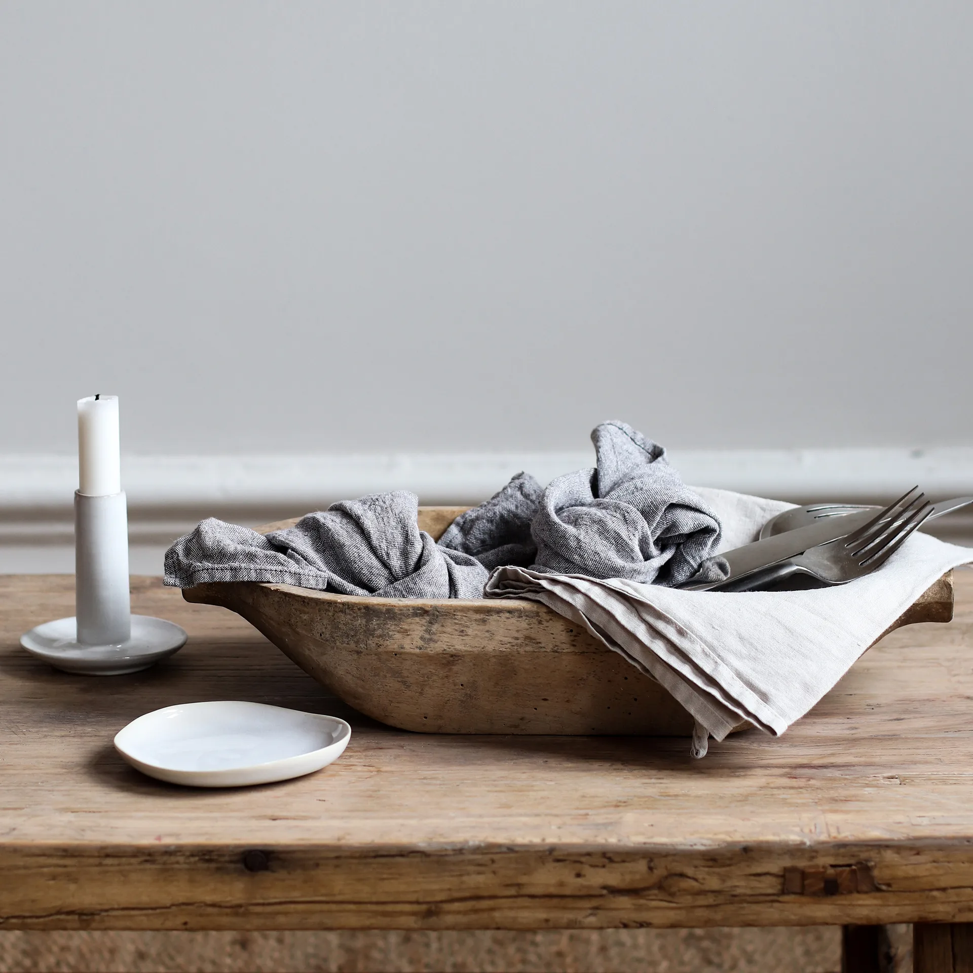 Julian 냅킨 린넨 42x42 cm, Grey Tell Me More | 텔미모어