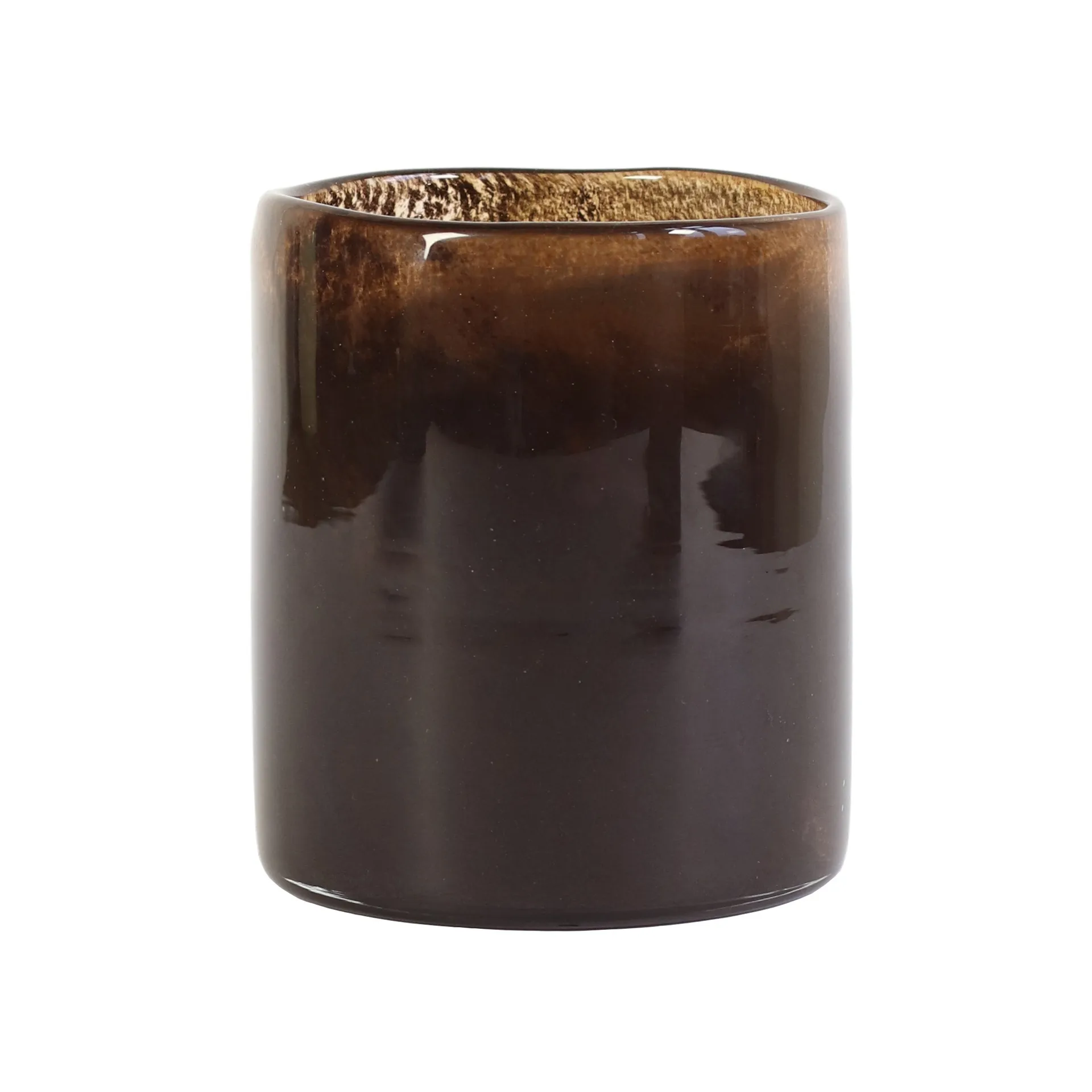 리릭 캔들홀더 M, dark brown Tell Me More | 텔미모어