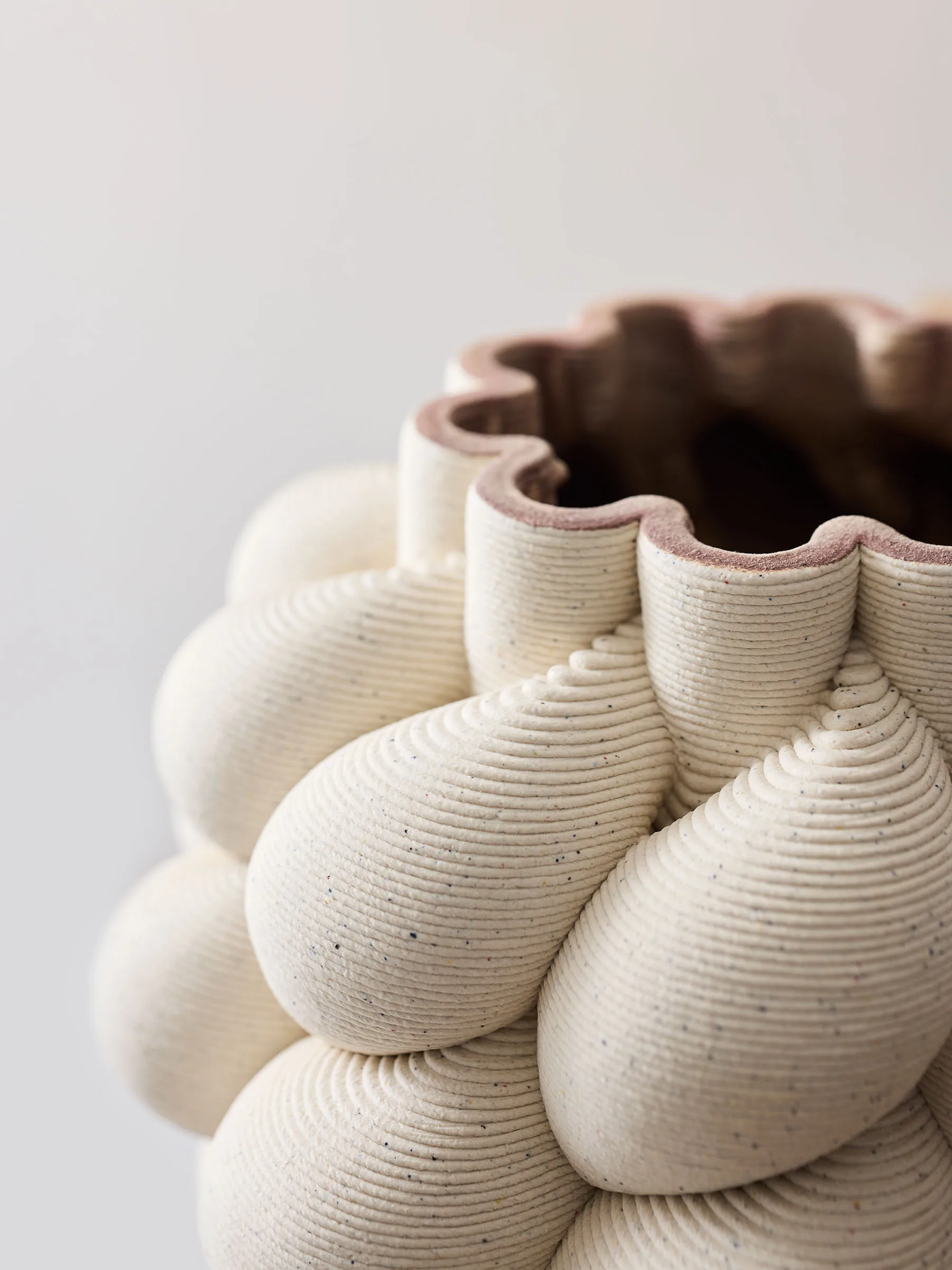 누볼라 화병, Off-white, small Tell Me More | 텔미모어