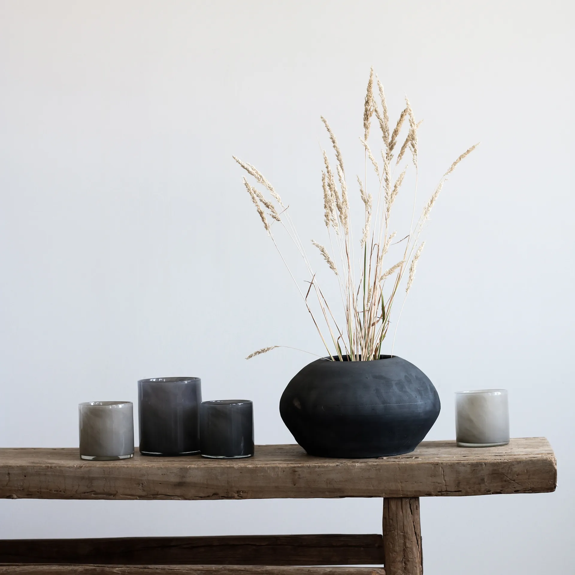 리릭 캔들홀더 S, Dark grey Tell Me More | 텔미모어