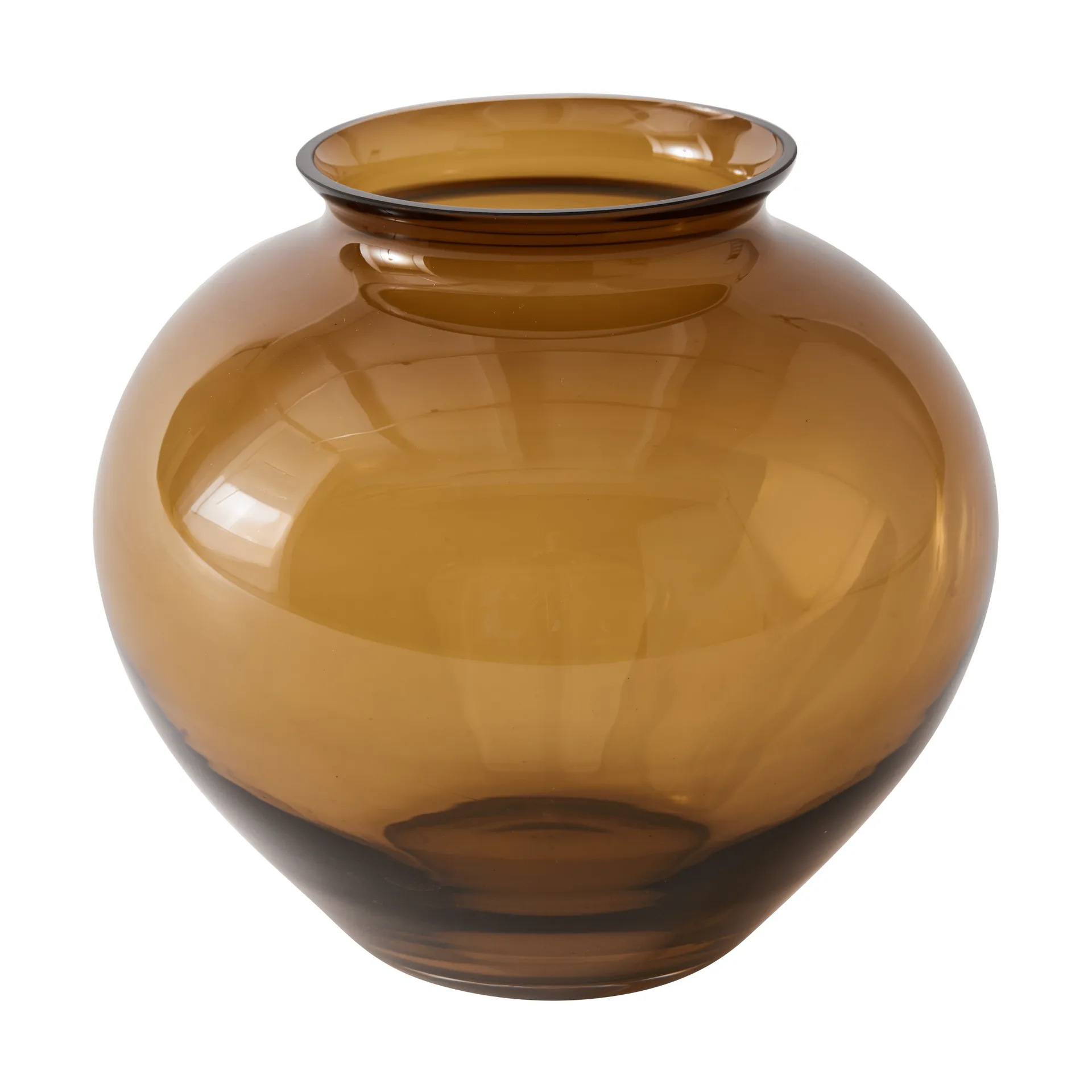 Velino 화병, Amber brown, Ø20.5x18.5 cm Tell Me More | 텔미모어