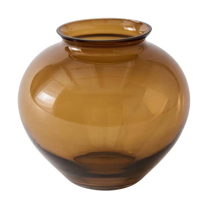 Velino 화병 - Amber brown, Ø20.5x18.5 cm - Tell Me More | 텔미모어