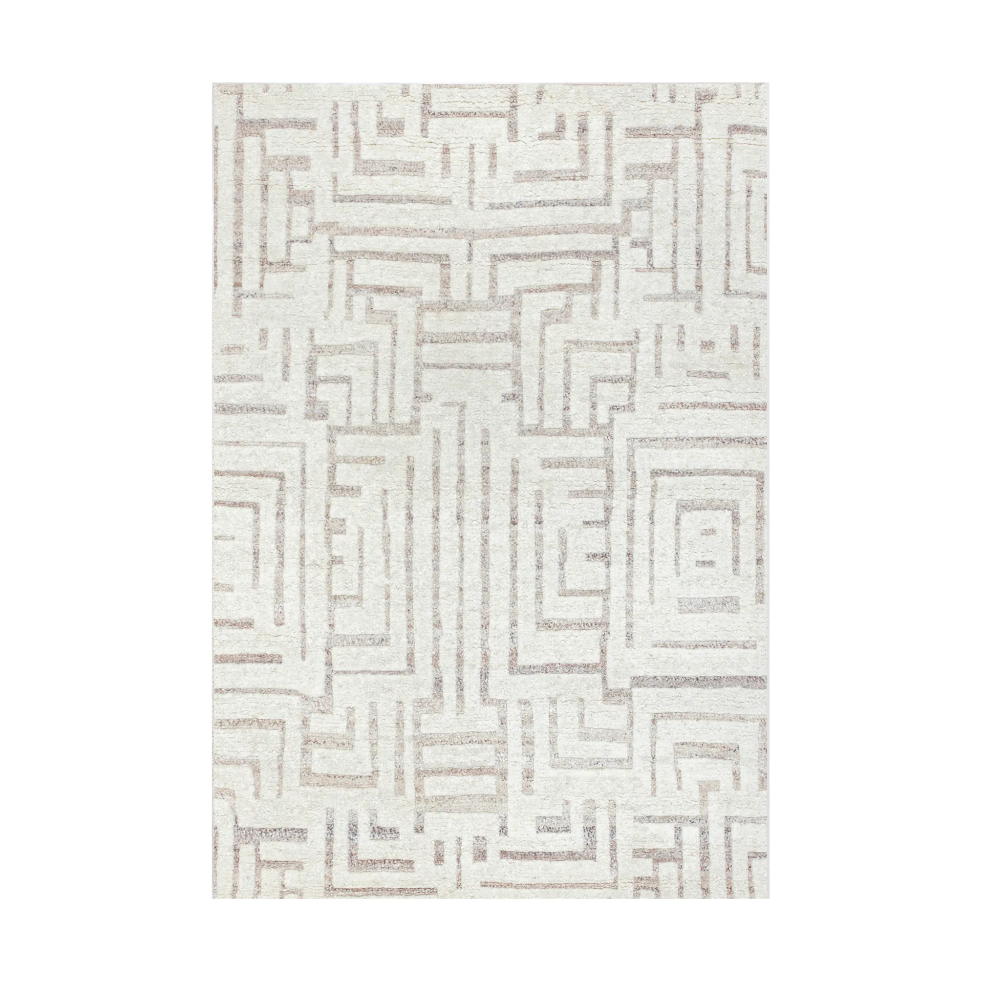 Viby 울 러그, Ivory-brown, 170x240 cm Tell Me More | 텔미모어