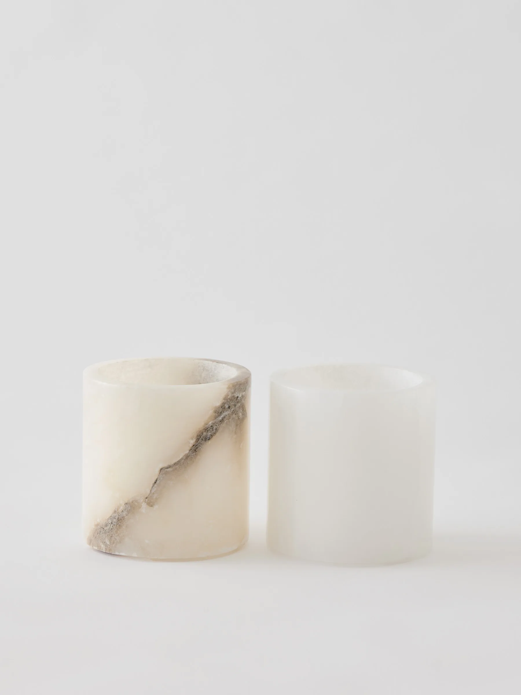 알라배스터 캔들 홀더, White-beige, S 10 cm Tell Me More | 텔미모어