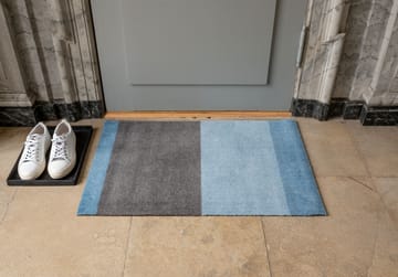 스트라이프 도어매트 가로형 - Blue-steel grey. 60x90 cm - tica copenhagen | 티카 코펜하겐