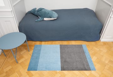 스트라이프 복도 러그 가로형 - Blue-steel grey. 67x120 cm - tica copenhagen | 티카 코펜하겐
