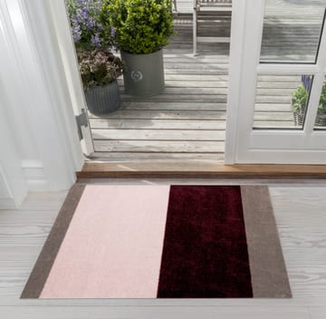 스트라이프 도어매트 가로형 - Bordeaux-rose-sand, 60x90 cm - tica copenhagen | 티카 코펜하겐