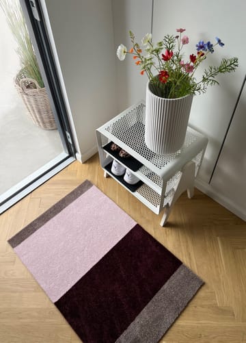 스트라이프 도어매트 가로형 - Bordeaux-rose-sand, 60x90 cm - tica copenhagen | 티카 코펜하겐