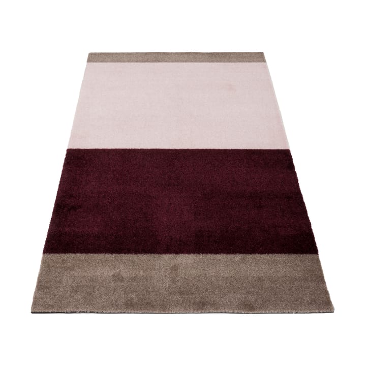 스트라이프 복도 러그 가로형 - Bordeaux-rose-sand, 67x120 cm - Tica copenhagen | 티카 코펜하겐