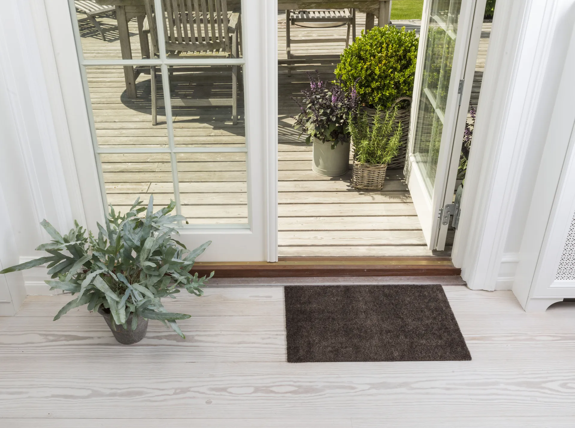 유니컬러 도어매트, Brown. 40x60 cm tica copenhagen | 티카 코펜하겐