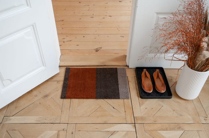 스트라이프 도어매트 가로형, Brown-terracotta. 40x60 cm tica copenhagen | 티카 코펜하겐