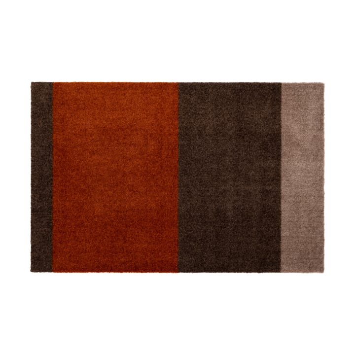 스트라이프 도어매트 가로형 - Brown-terracotta. 60x90 cm - Tica copenhagen | 티카 코펜하겐