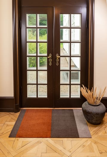 스트라이프 복도 러그 가로형 - Brown-terracotta90x130 cm - tica copenhagen | 티카 코펜하겐