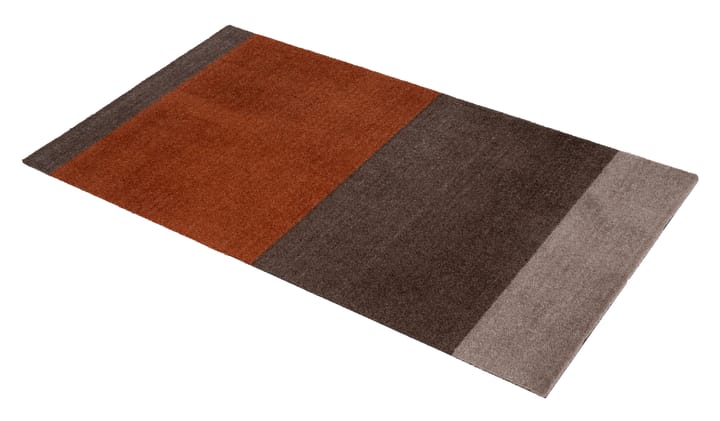 스트라이프 by 티카. 호라이즌탈. 현관 러그, Brown-terracotta67x120 cm tica copenhagen | 티카 코펜하겐