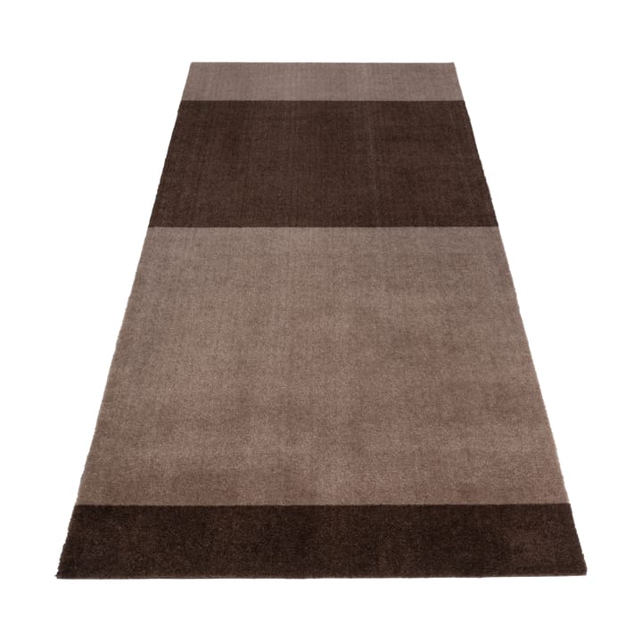 스트라이프 by 티카. �호라이즌탈. 현관 러그 - Sand-brown. 90x200 cm - Tica copenhagen | 티카 코펜하겐
