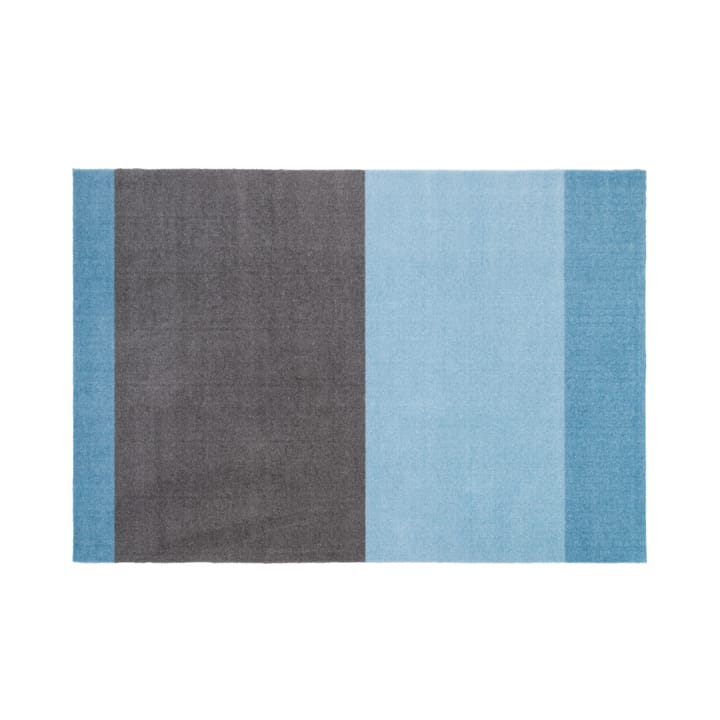 스트라이프 by tica. 호라이즌탈. 현관 러그 - Blue-steel grey. 90x130 cm - Tica copenhagen | 티카 코펜하겐