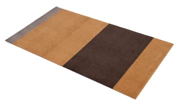 스트라이프 by tica. 호라이즌탈. 현관 러그 - Dijon-brown-sand. 67x120 cm - tica copenhagen | 티카 코펜하겐