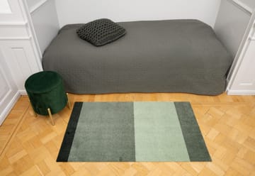 스트라이프 by tica. 호라이즌탈. 현관 러그 - Green. 67x120 cm - tica copenhagen | 티카 코펜하겐