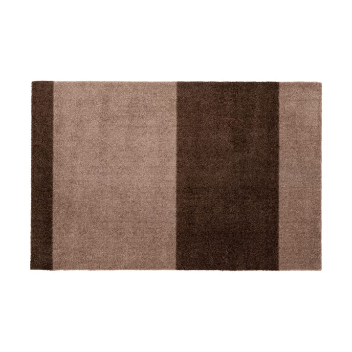 스트라이프 by tica. 호라이즌탈. 도어매트 - Sand-brown. 60x90 cm - Tica copenhagen | 티카 코펜하겐