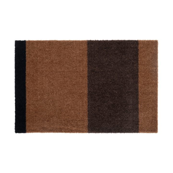 스트라이프 도어매트 가로형 - Cognac-dark brown-black, 40x60 cm - Tica copenhagen | 티카 코펜하겐