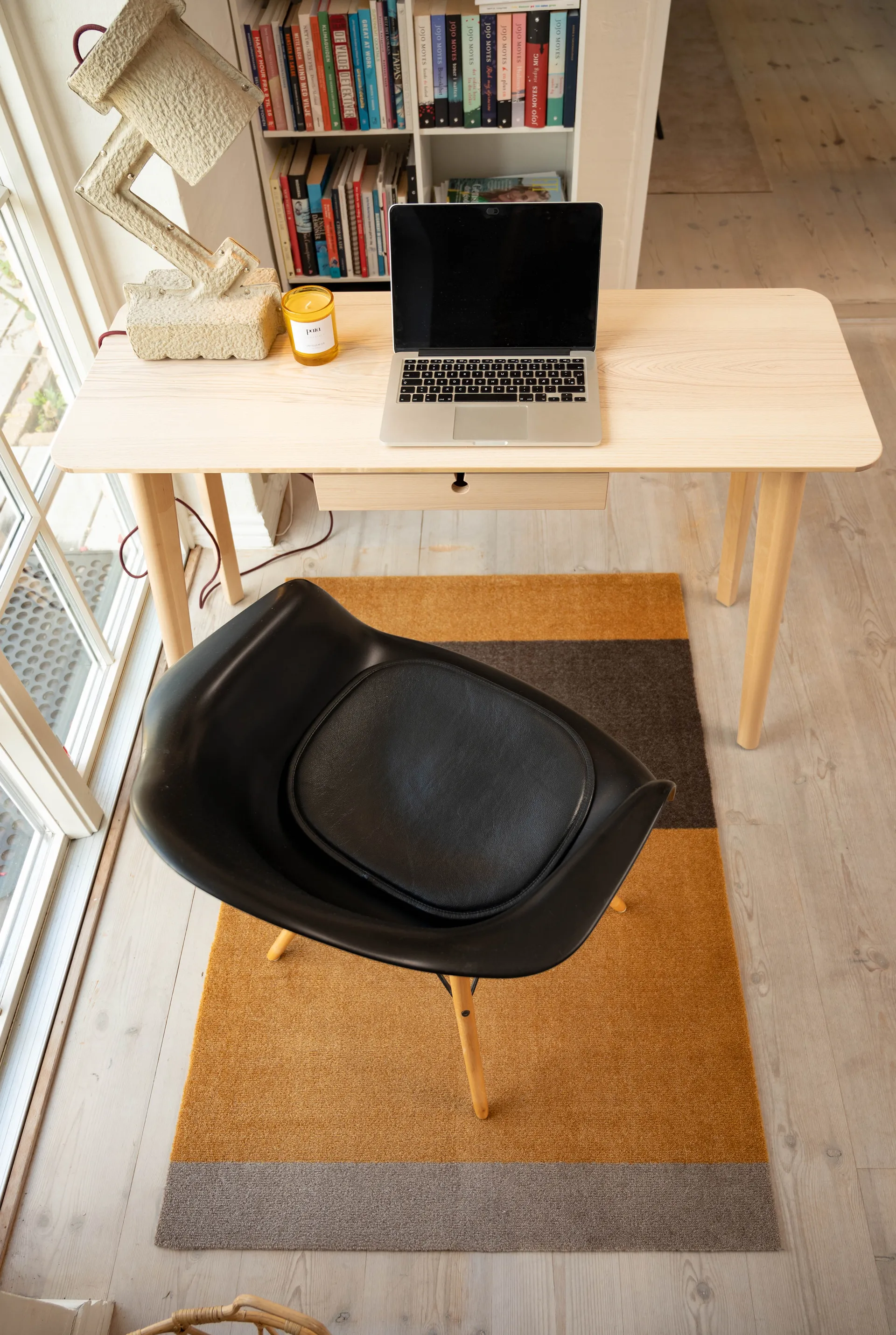 스트라이프 복도 러그 가로형, Dijon-brown-sand. 90x130 cm tica copenhagen | 티카 코펜하겐