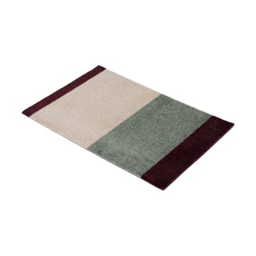 스트라이프 도어매트 가로형 - Green-ivory-bordeaux, 40x60 cm - tica copenhagen | 티카 코펜하겐