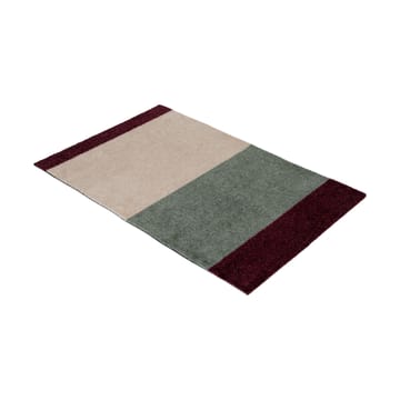 스트라이프 도어매트 가로형 - Green-ivory-bordeaux, 60x90 cm - tica copenhagen | 티카 코펜하겐