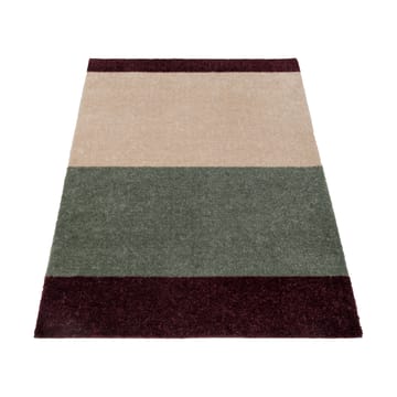 스트라이프 도어매트 가로형 - Green-ivory-bordeaux, 60x90 cm - tica copenhagen | 티카 코펜하겐