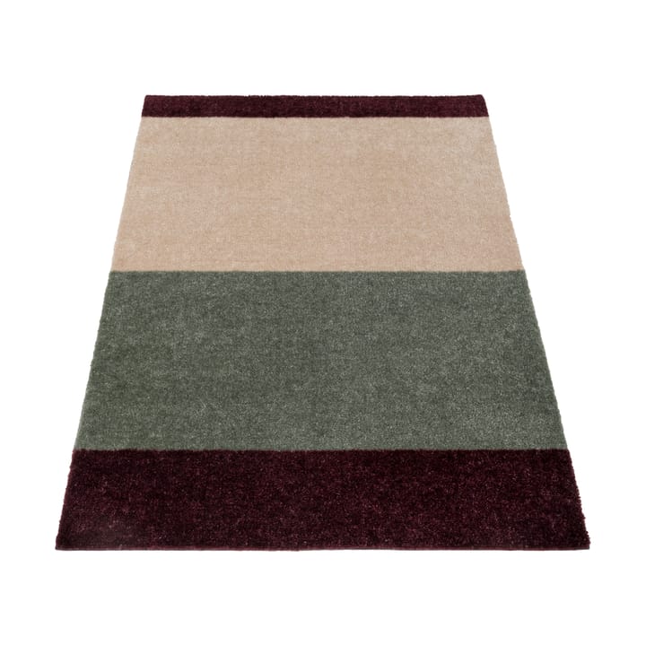 스트라이프 복도 러그 가로형 - Green-ivory-bordeaux, 67x120 cm - Tica copenhagen | 티카 코펜하겐