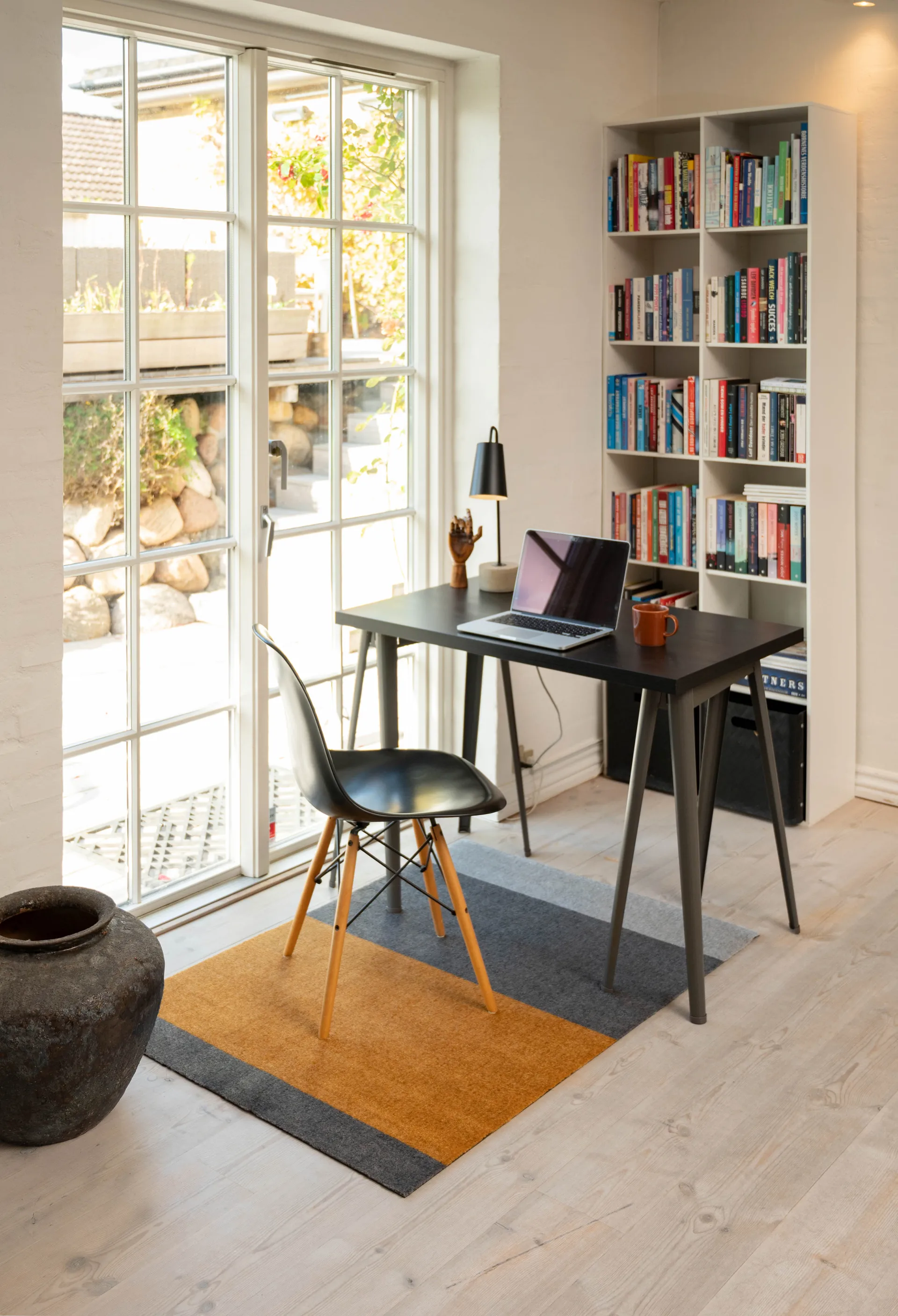 스트라이프 복도 러그 가로형, Grey-grey-dijon. 90x130 cm tica copenhagen | 티카 코펜하겐