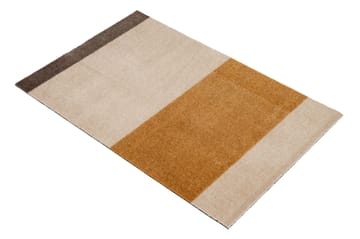 스트라이프 도어매트 가로형 - Ivory-dijon-brown. 60x90 cm - tica copenhagen | 티카 코펜하겐