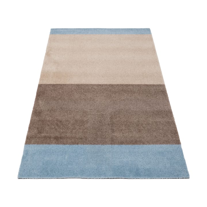 스트라이프 복도 러그 가로형 - Ivory-sand-blue, 67x120 cm - Tica copenhagen | 티카 코펜하겐