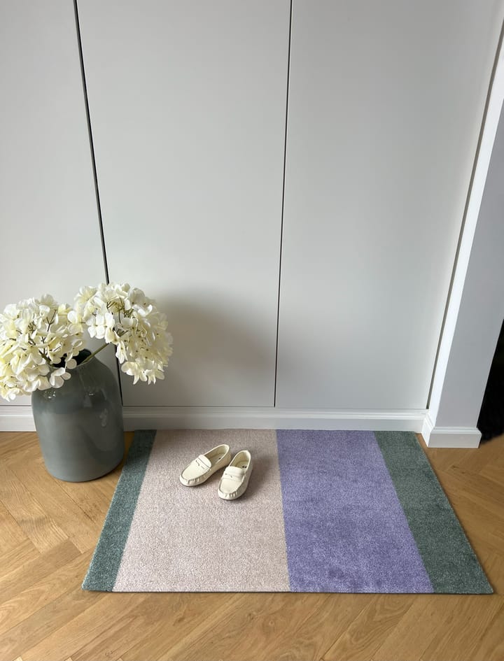 스트라이프 도어매트 가로형, Lilac-ivory-green, 60x90 cm tica copenhagen | 티카 코펜하겐