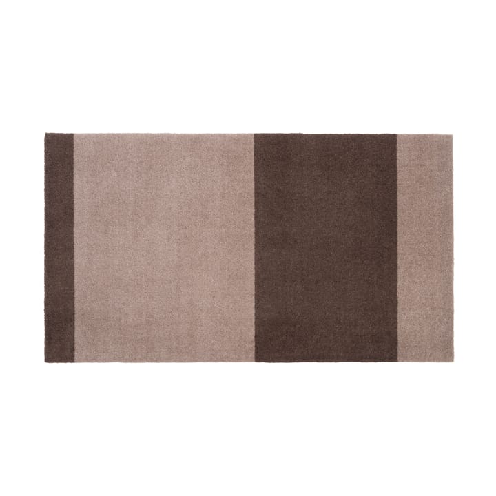 스트라이프 복도 러그 가로형 - Sand-brown. 67x120 cm - Tica copenhagen | 티카 코펜하겐
