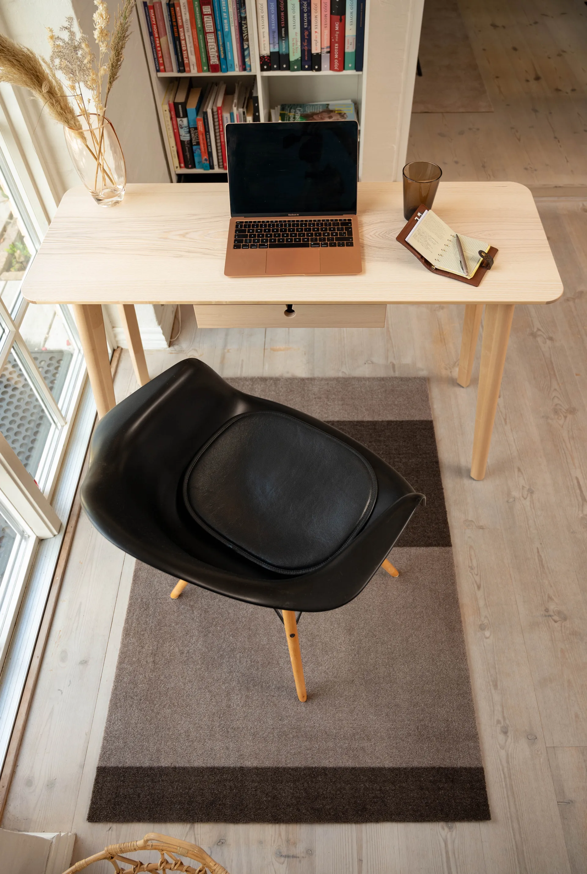 스트라이프 복도 러그 가로형, Sand-brown. 90x130 cm tica copenhagen | 티카 코펜하겐