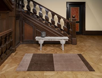 스트라이프 복도 러그 가로형 - Sand-brown. 90x200 cm - tica copenhagen | 티카 코펜하겐