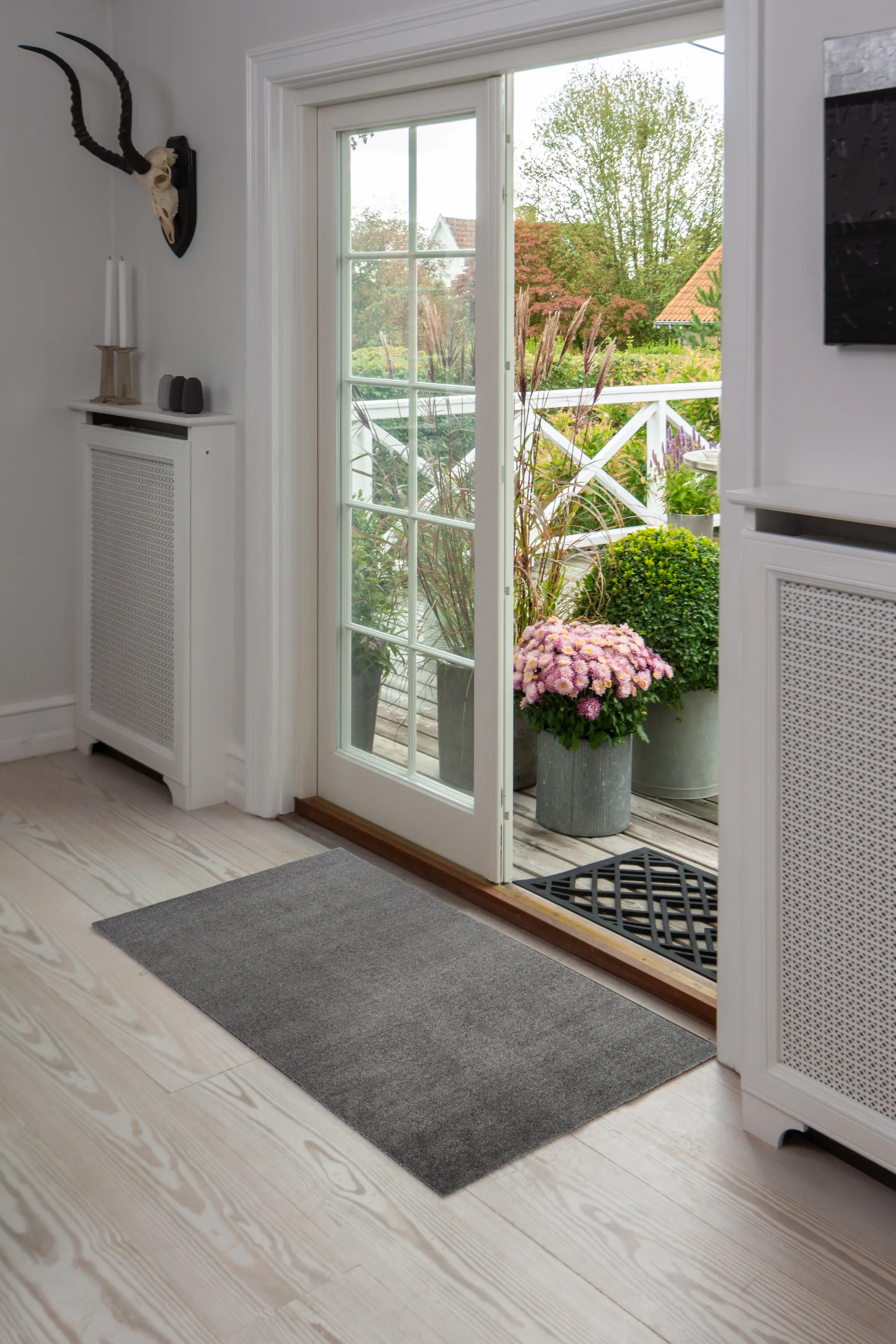 유니컬러 복도 러그, Steel grey. 67x120 cm tica copenhagen | 티카 코펜하겐