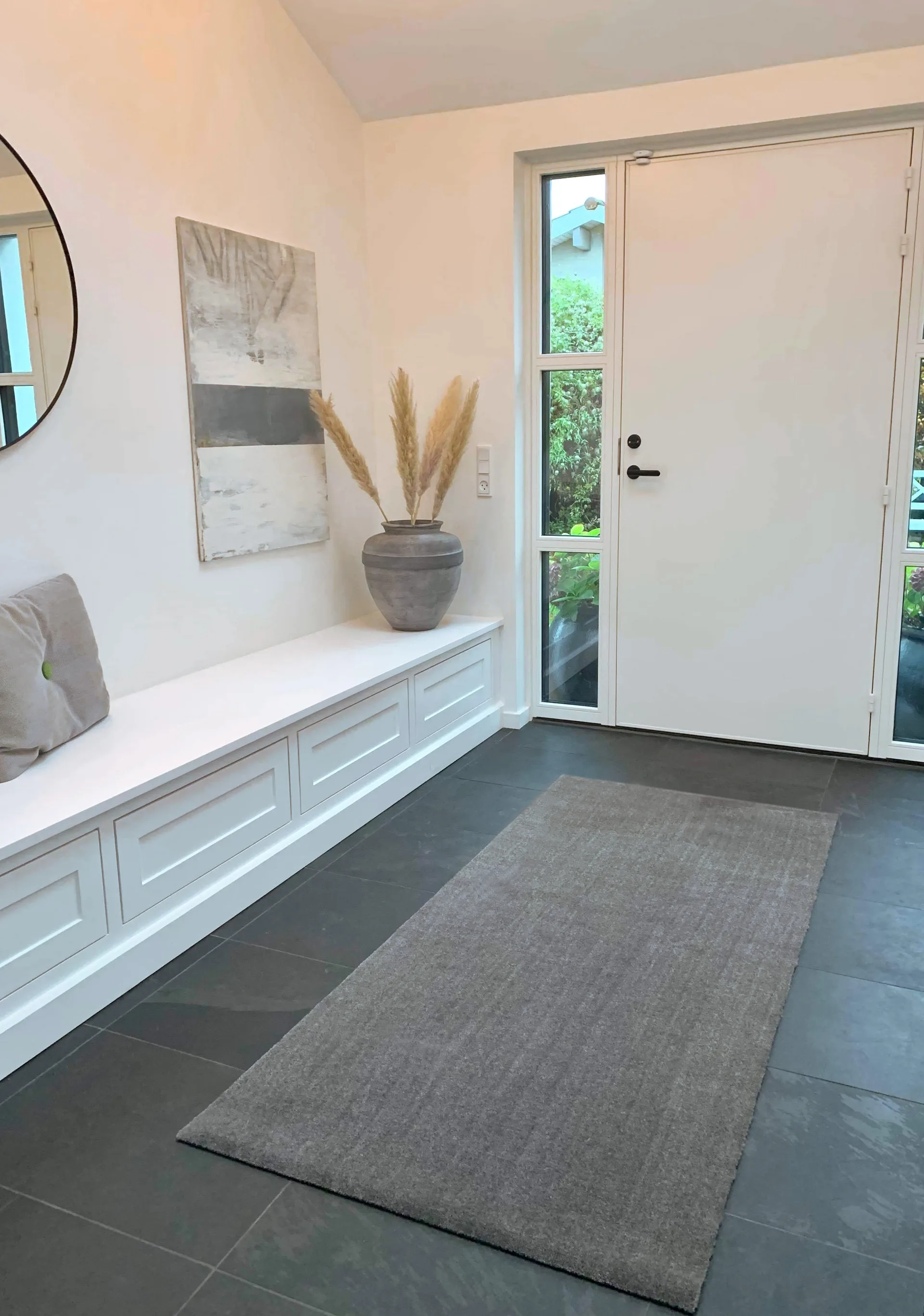 유니컬러 복도 러그, Steel grey. 90x200 cm tica copenhagen | 티카 코펜하겐