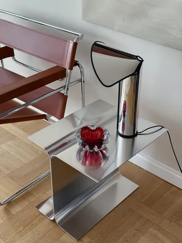 루체 사이드 테이블 - Aluminium - Tinted | 틴티드