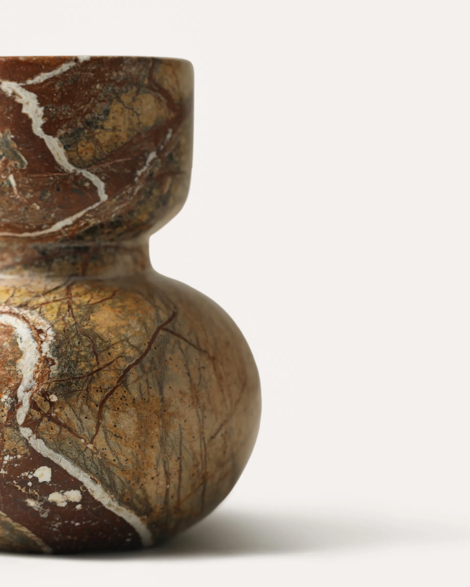 Asker 캔들스틱 10 cm, Red Tinted | 틴티드