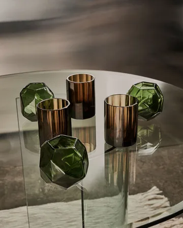 Aspelin 랜턴 Ø8x11 cm - Brown - Tinted | 틴티드