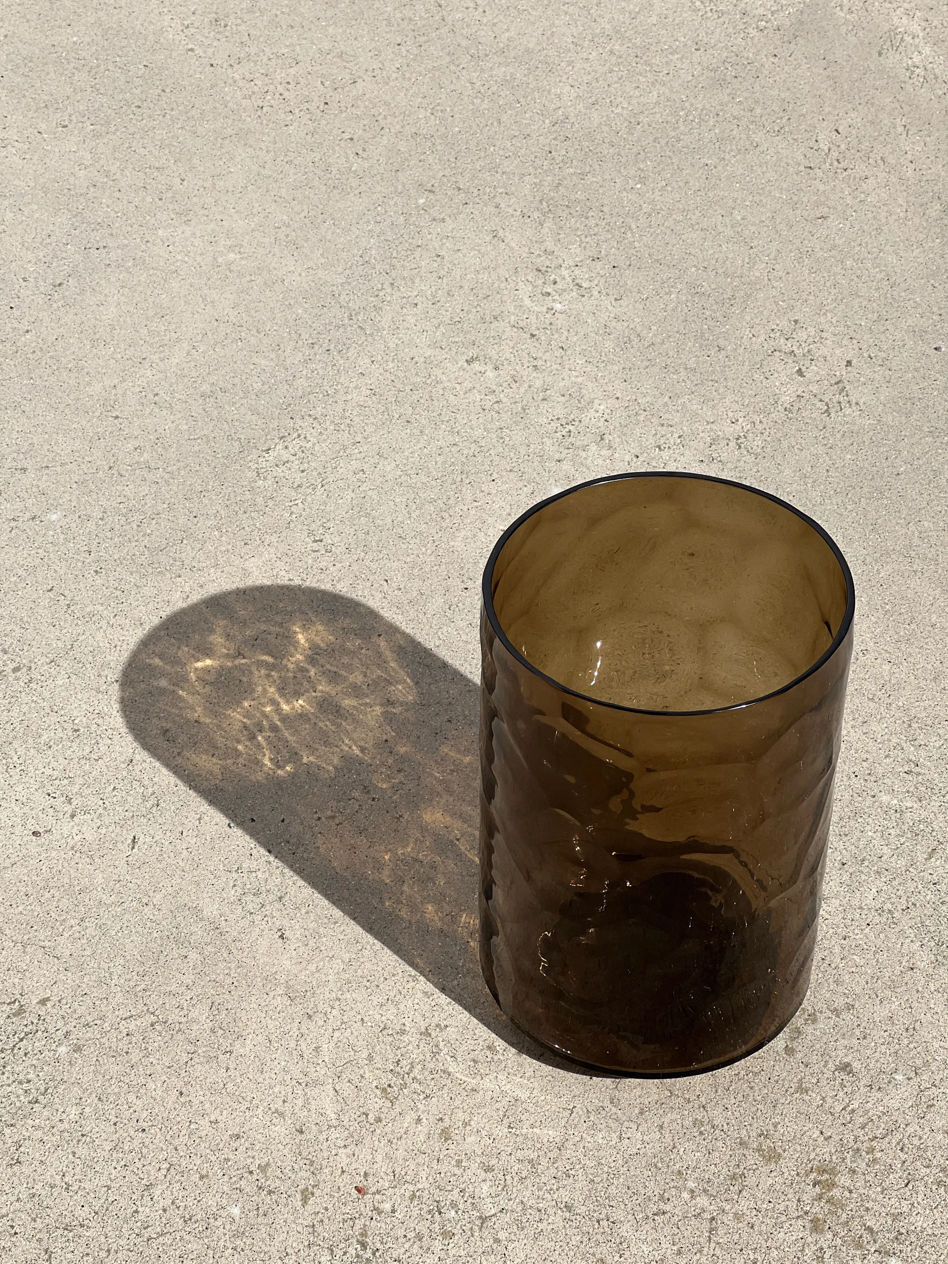 Aurell 화병 Ø20x32 cm, Brown Tinted | 틴티드