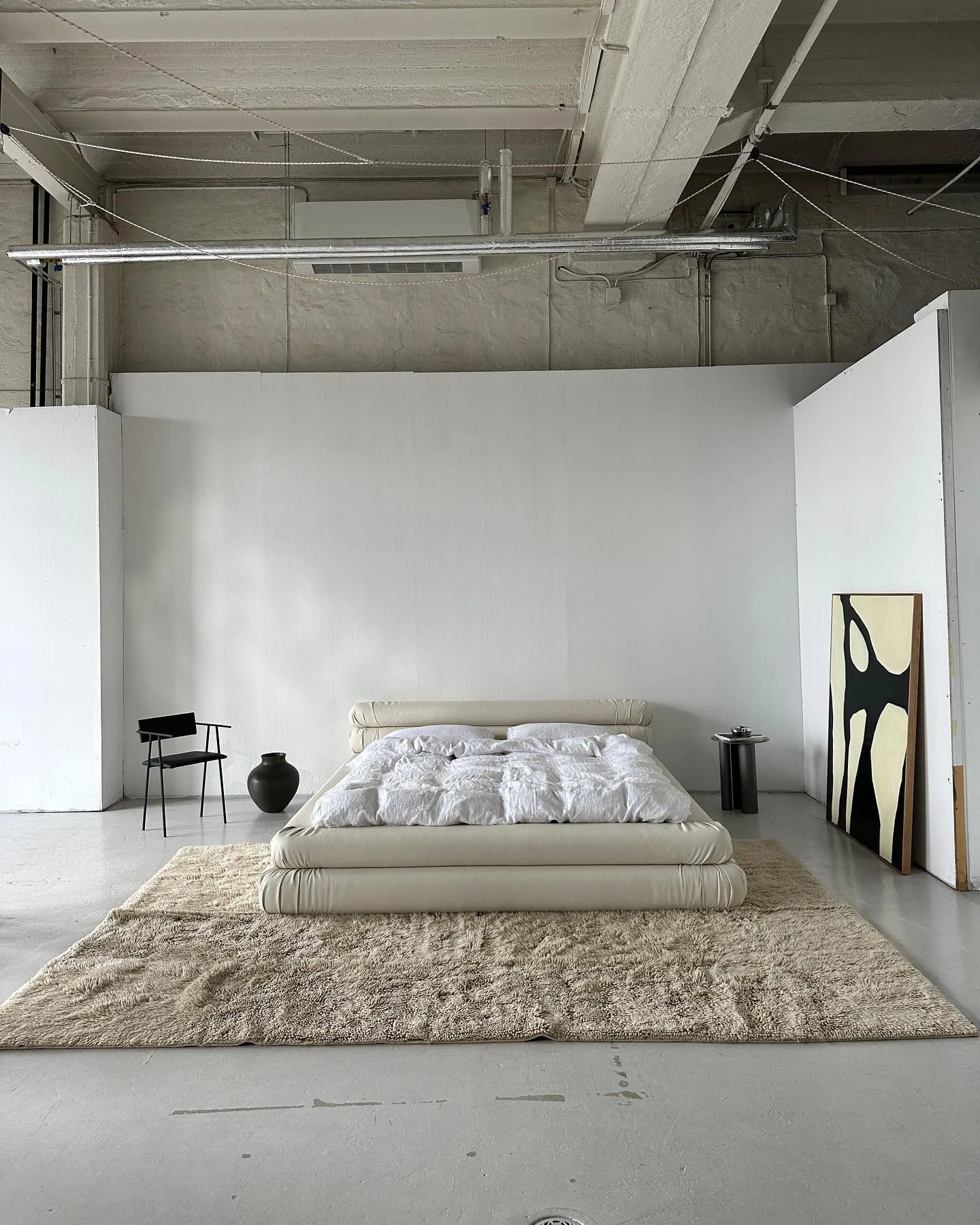 Bergius 울 카페트 170x240 cm, Beige Tinted | 틴티드