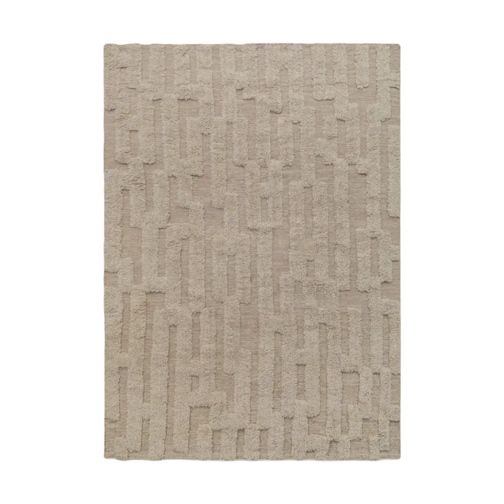 Bielke 울 카페트 200x300 cm - Beige-melange - Tinted