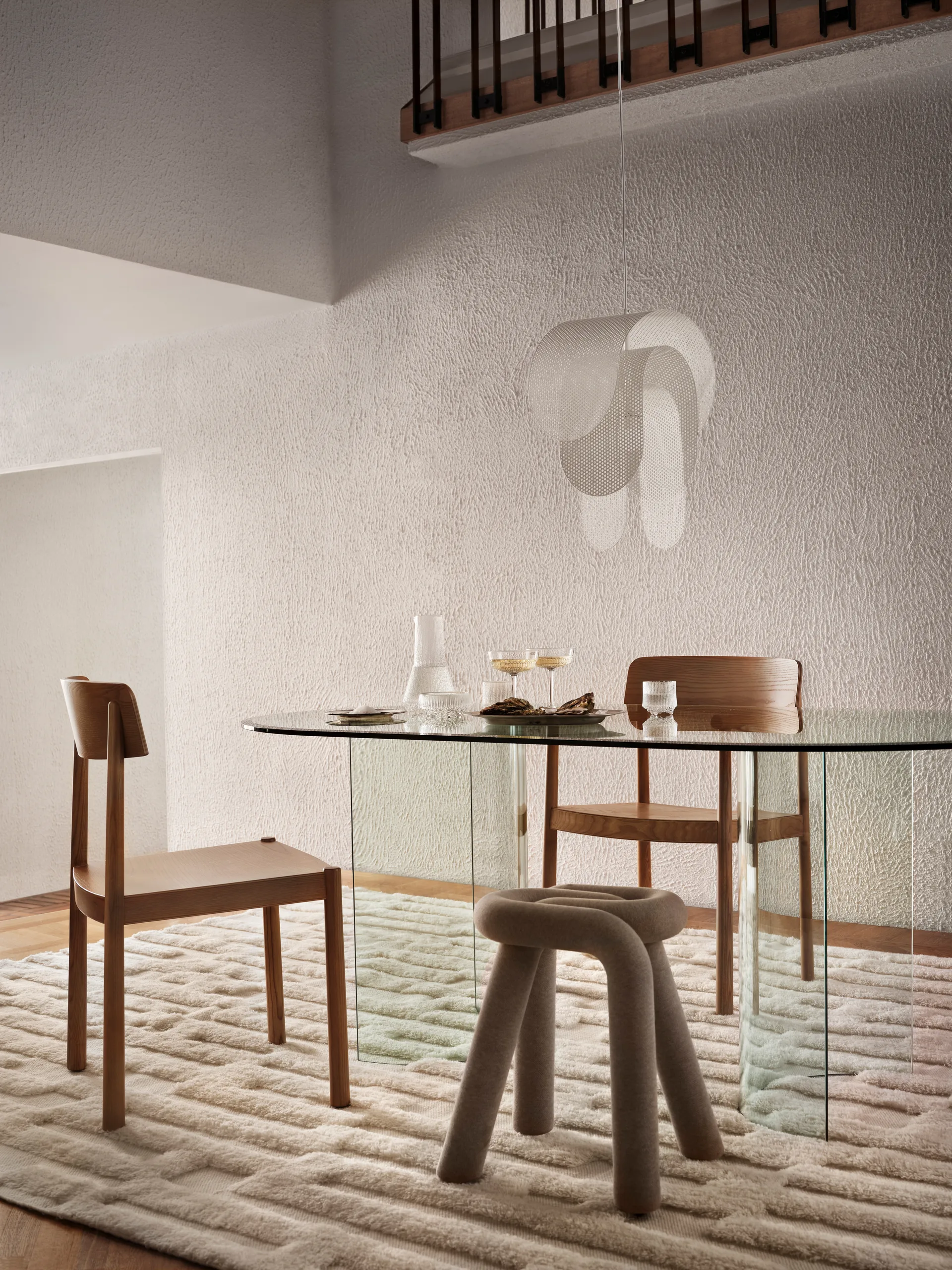 Bielke 울 카페트 280x380 cm, Offwhite Tinted | 틴티드