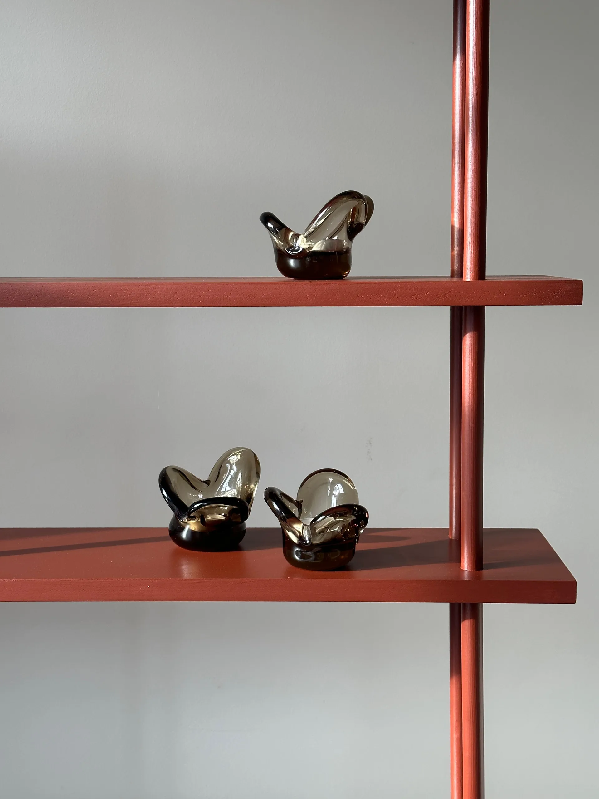 비서 캔들 홀더, Brown Tinted | 틴티드