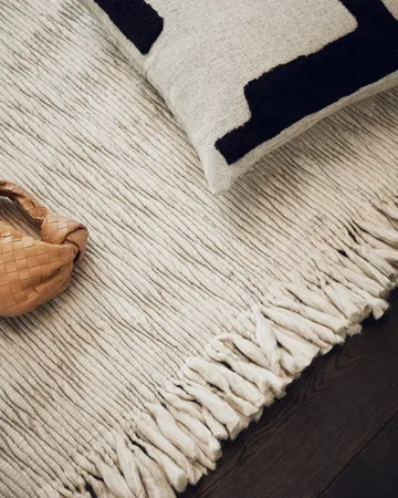 Fagerlund 울 카페트 170x240 cm - Beige-offwhite - Tinted | 틴티드