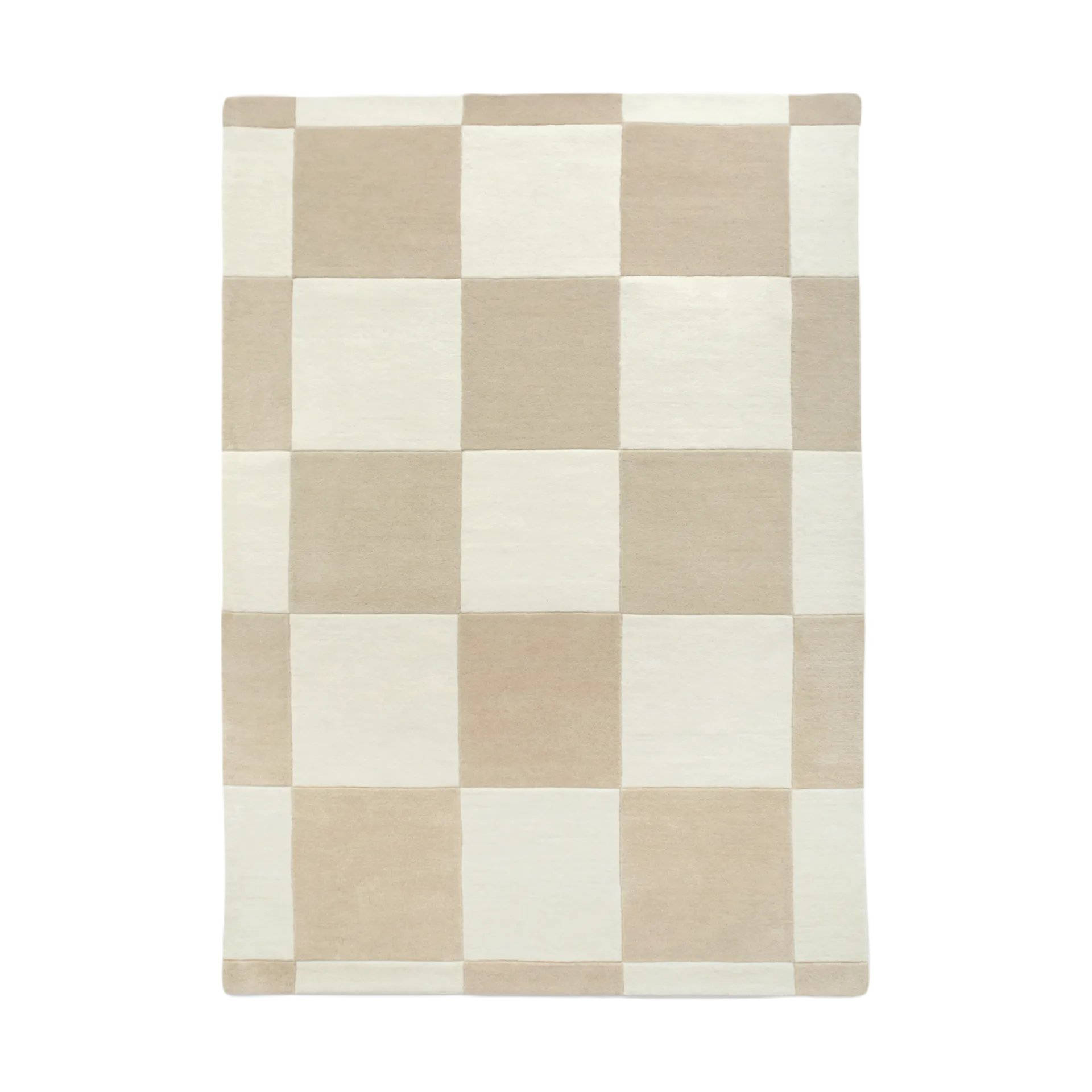 Hafstrom 울 카페트 170x240 cm, Beige-white Tinted | 틴티드