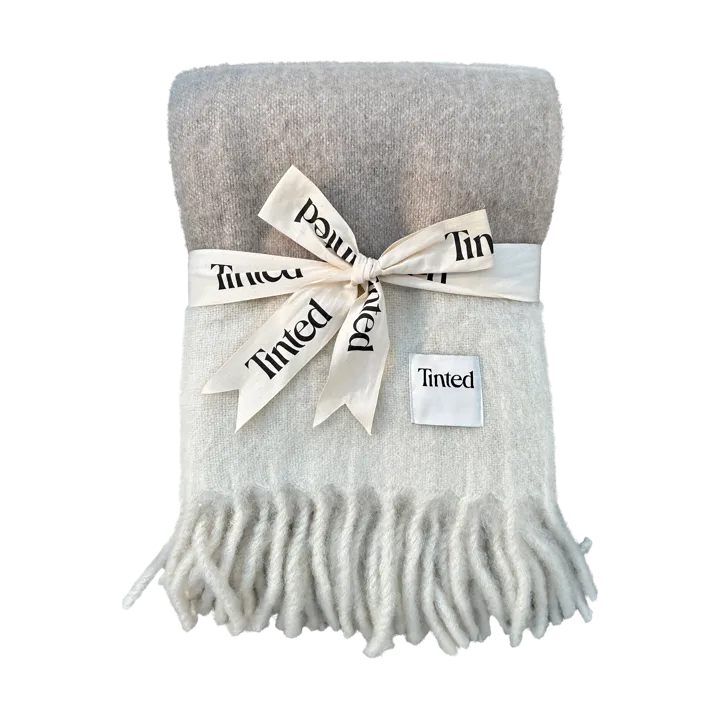 Hemple 울 스로우 130x170 cm - Beige-offwhite - Tinted | 틴티드