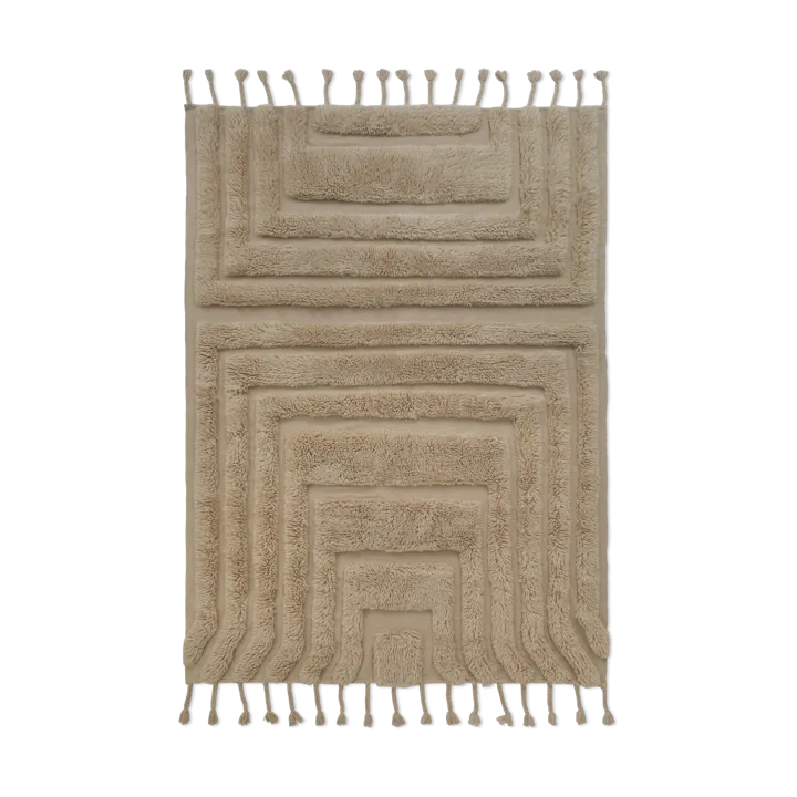 Kask 울 카페트 170x240 cm - Beige - Tinted | 틴티드